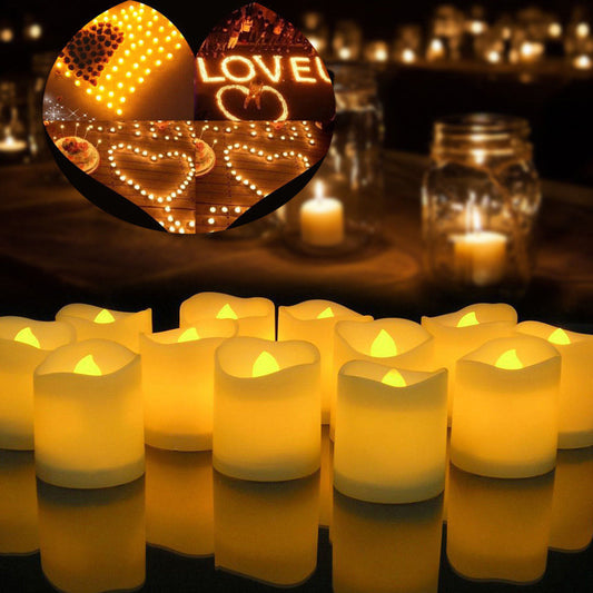 Flameless Wishing Decorative Fake Candle LED
