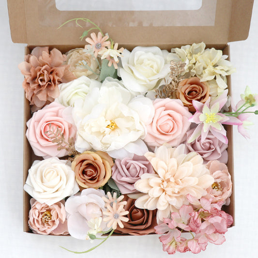 Flower Box Wedding Birthday Party Gift Wedding Bridesmaid Bridal Bouquet